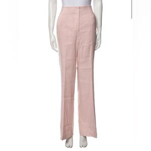 Veronica Beard Pink Wide Leg Pants